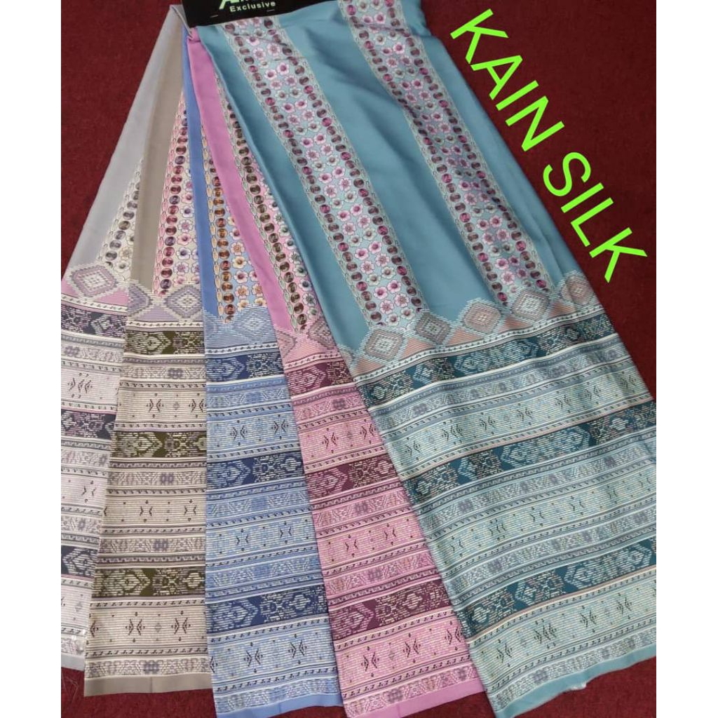 PRE ORDER/KAIN PASANG ALFARO SILK PREMIUM + DIAMOND IMPORT MALAYSIA