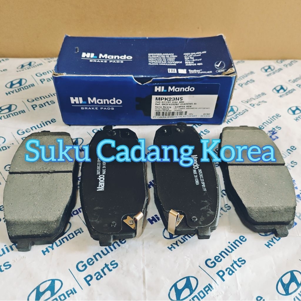 °Kampas Rem Depan KIA Carens 2