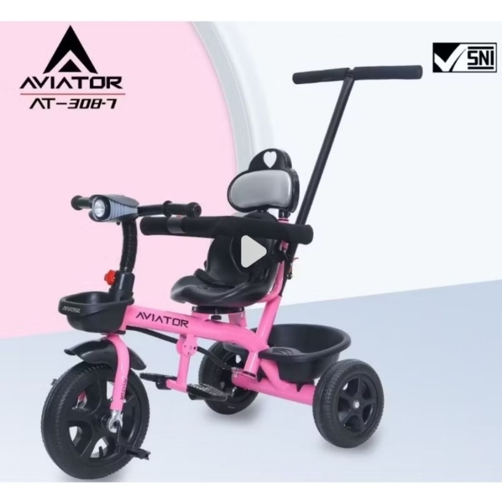 Sepeda Anak Roda Tiga AT105-7 AT 125-7 308-7 Aviator Tricycle AT 105-7