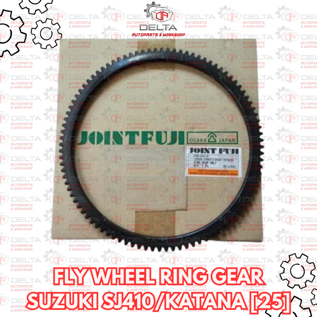 FUJI 12620-73003FLY WHEEL RING GEAR RODA GILASUZUKI SJ410/KATANA [25]