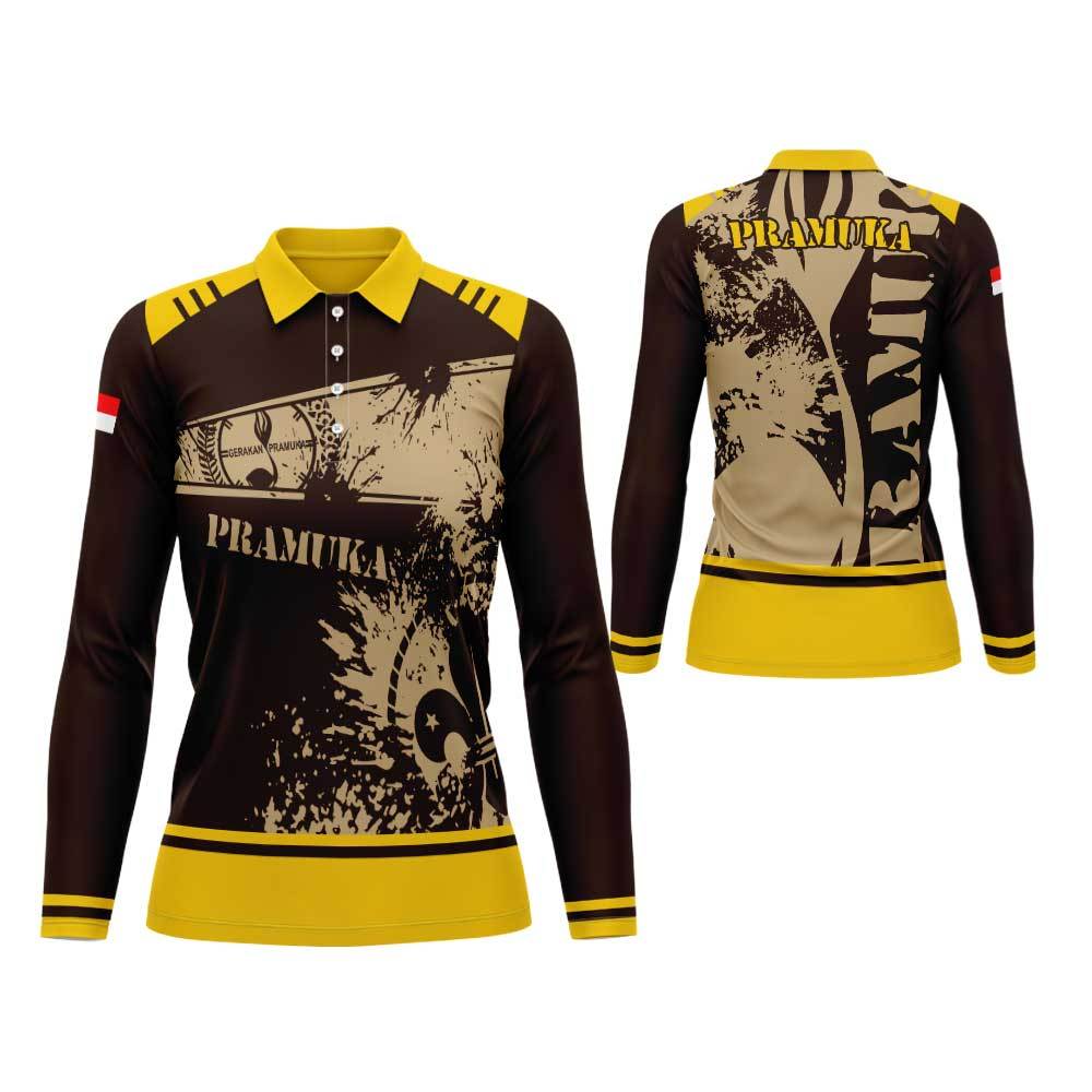 Baju Pramuka | Kaos Baju Jersey Pramuka Pembina Fullprint