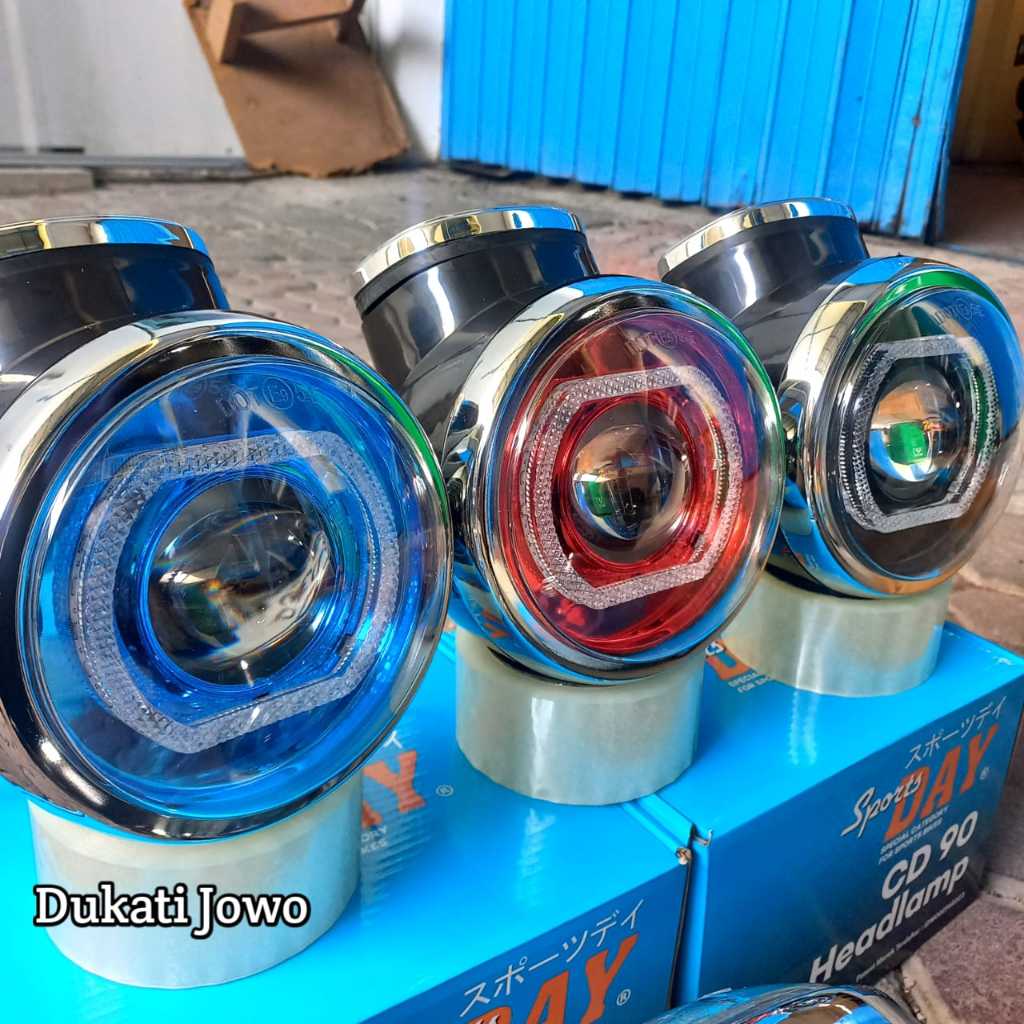 Batok CD DAY Set Speedo Fungsi Set Lampu LED 5.75 inch Merk DAY PNP CB GL GL 100 Biled CD 90 Sports 