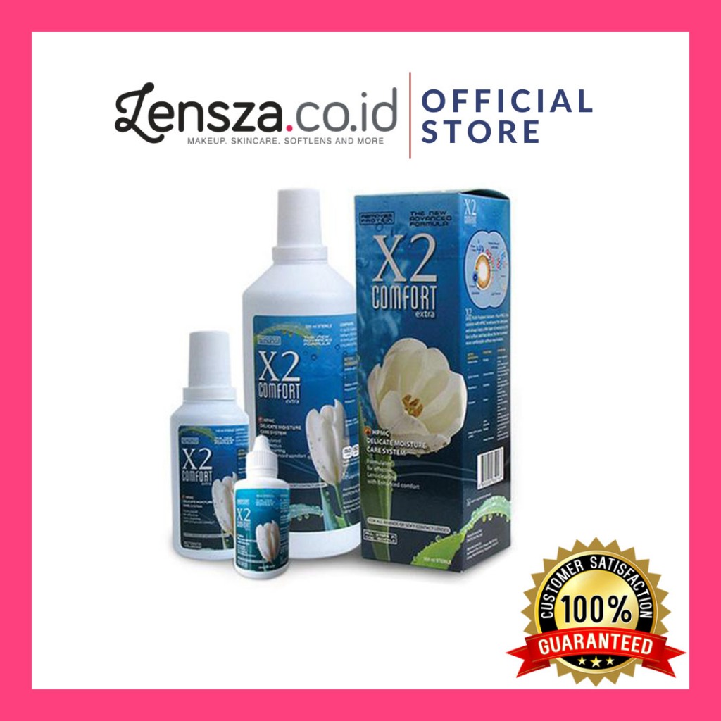 Lensza | X2 Comfort Solution | Air Bilas Cuci Permbersih Softlen by Exoticon