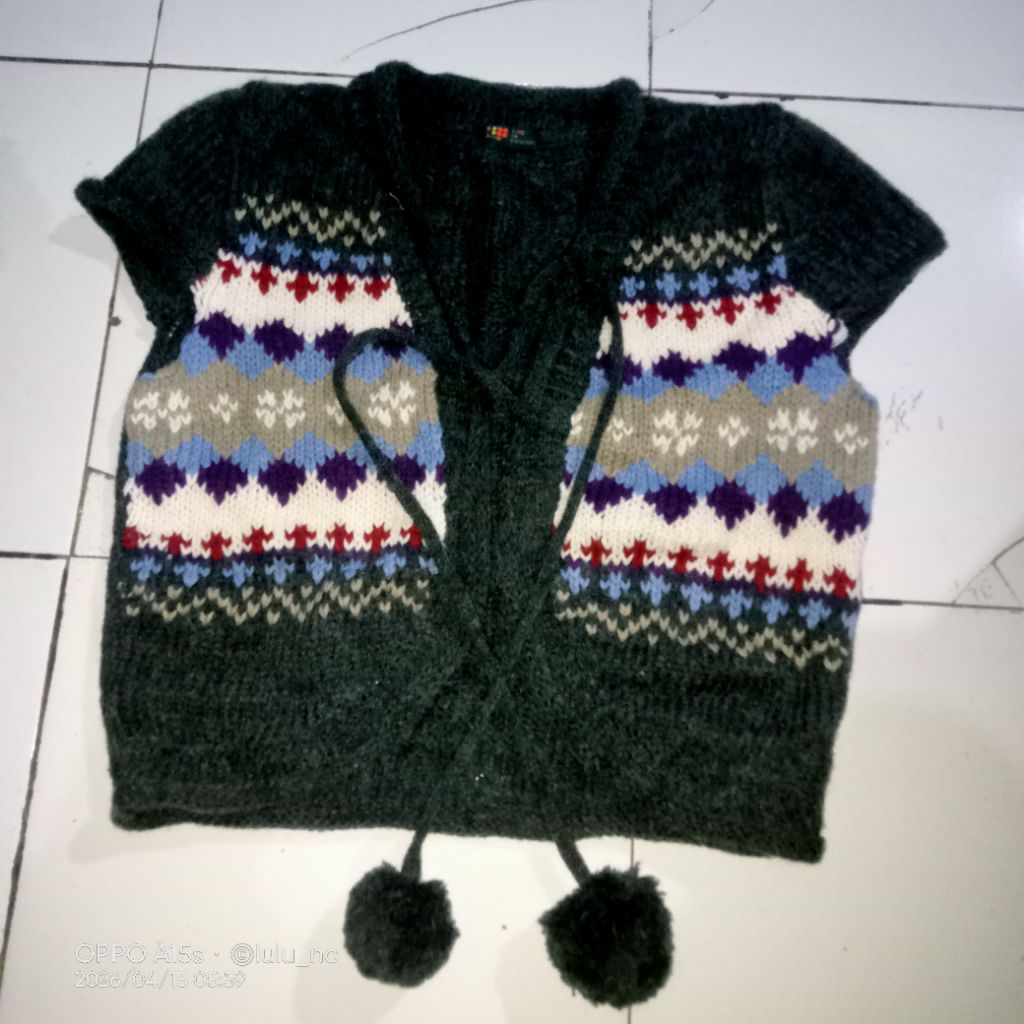 PRELOVED cardigan rajut anak cewek cowok