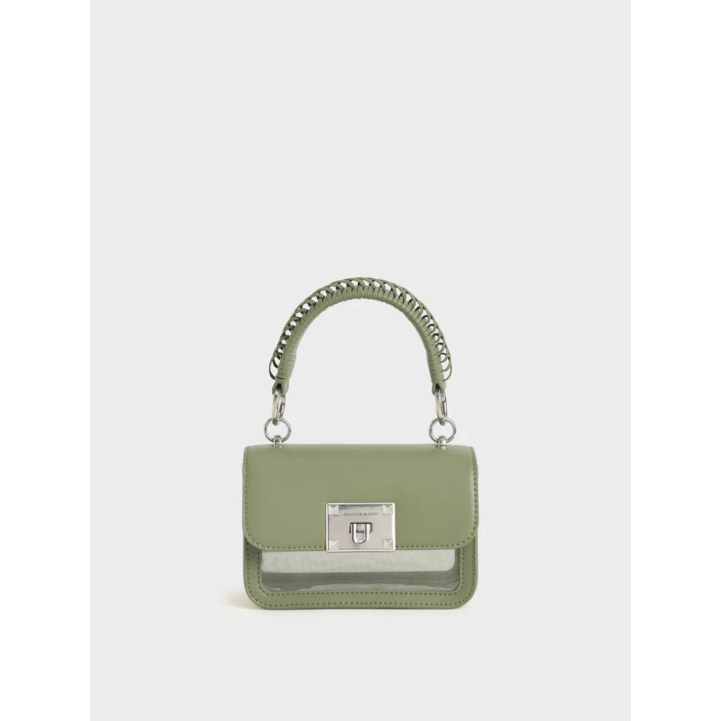 Tas ck hijau sage mini size / ck bag sage / tas ck wanita