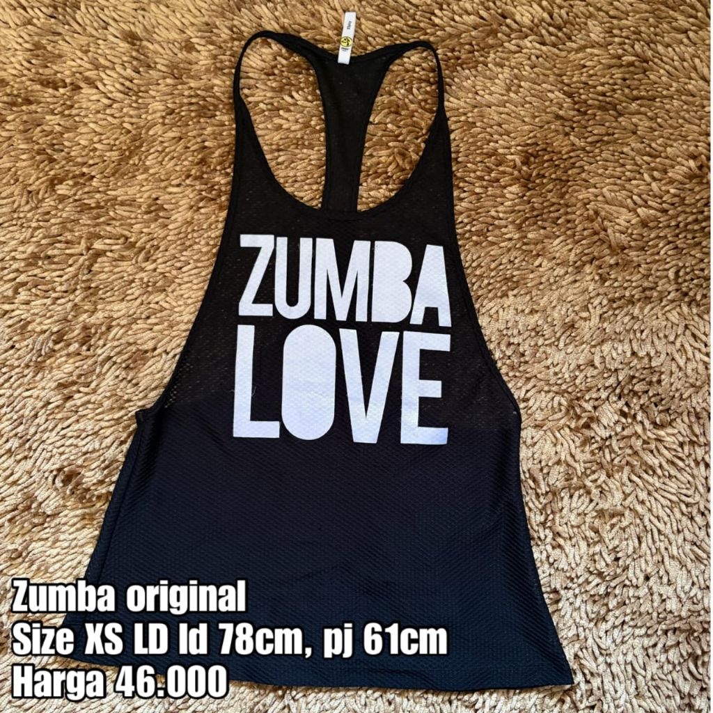 Preloved Original Baju Zumba