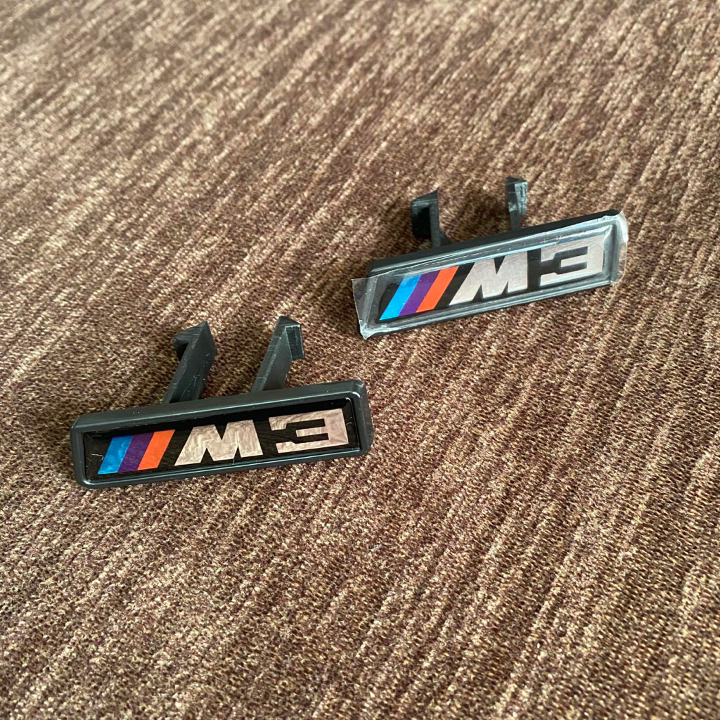 Emblem M3 Grill Double Slat BMW E36 E46 E90 F30 G20