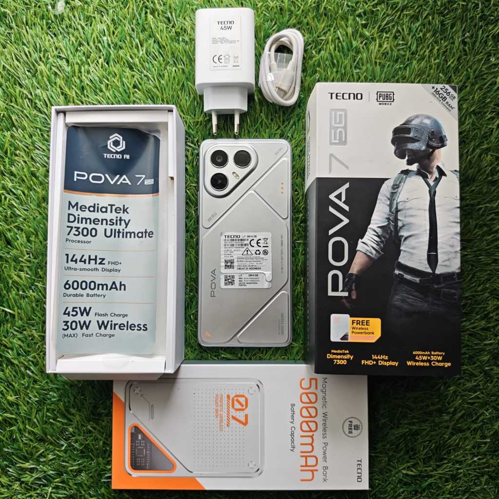 TECNO POVA 7 5G SECOND 8/256 GB HP SECOND HP SEKEN HP BEKAS HP MURAH