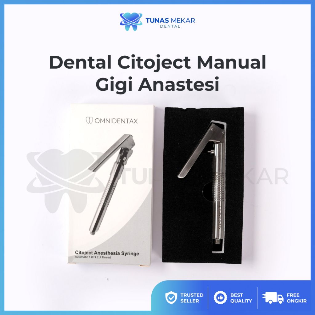 Dental Citojeck Citojek Citoject Manual Gigi Anastesi