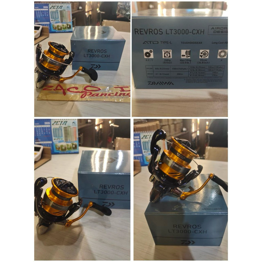 REEL DAIWA REVROS LT 3000-CXH