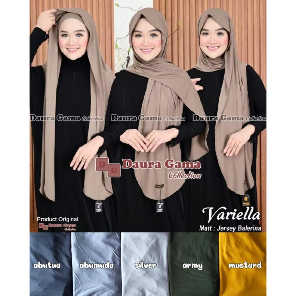 Jilbab Pasmina Variella By daura Gama