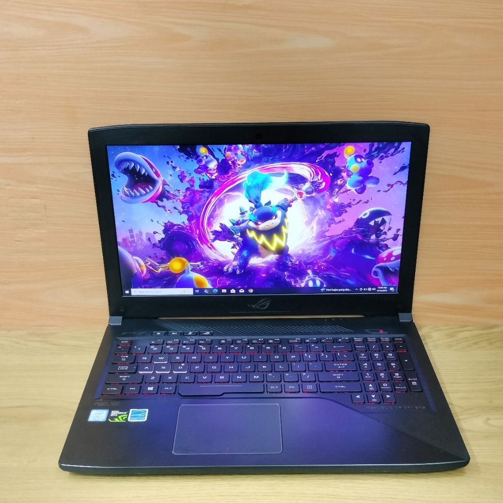 laptop gaming Asus Rog Strix Gl503Vd intel core i7-7700Hq gtx 1050(4gb) ram 8gb/ssd 256gb+hdd 1tb fh