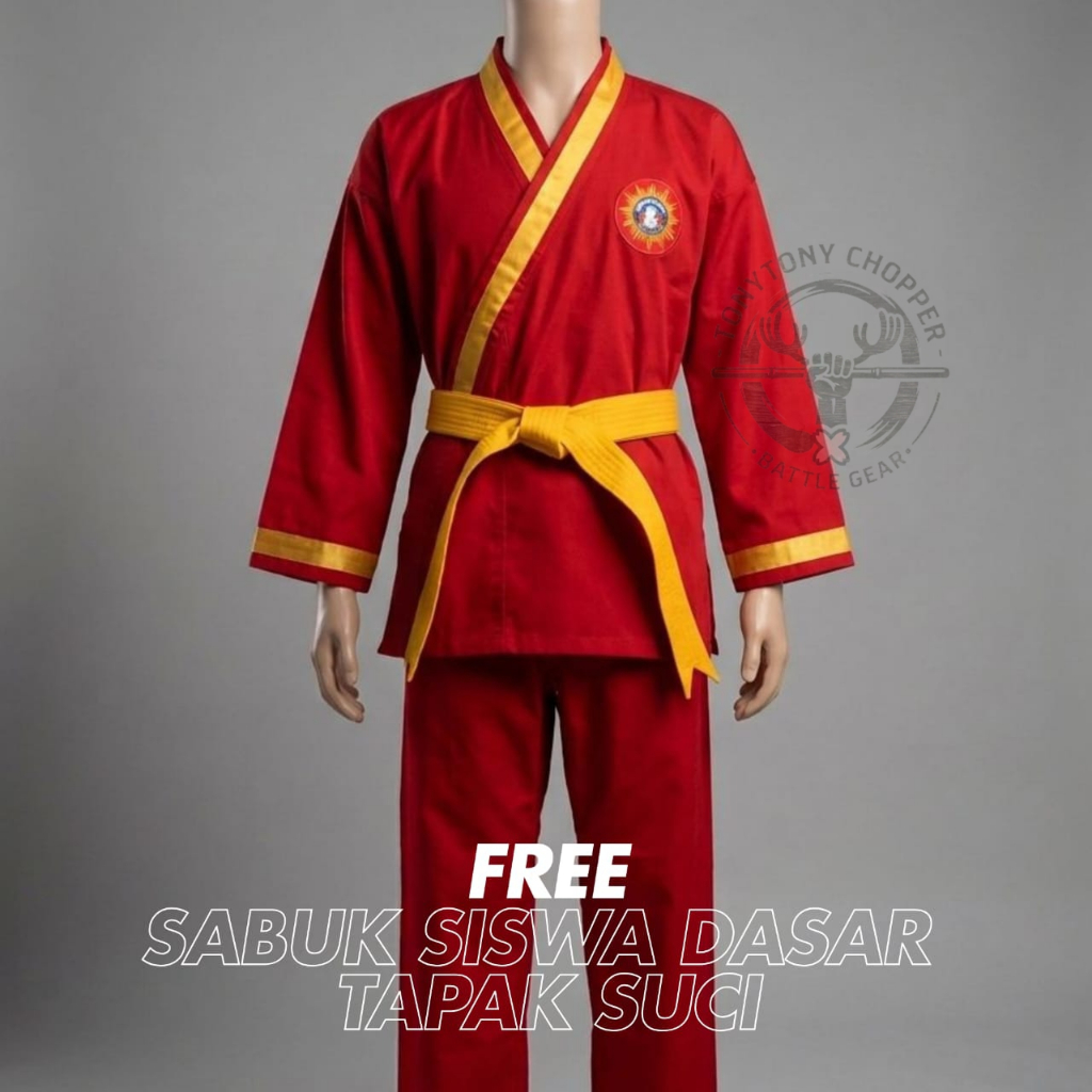 Seragam Tapak Suci Bahan American Drill, Gratis Sabuk Dasar