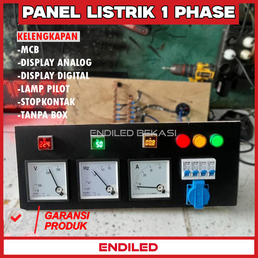 Panel Listrik Sound System 1 Phase Tanpa Hardcase Box