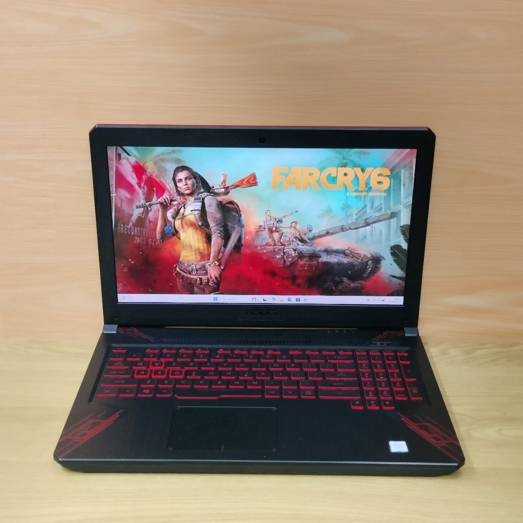 laptop gaming asus tuf fx504G intel core i5-8300H GTX 1050 Ram 8gb/ssd 128gb+hdd 1tb fhd ips backlit