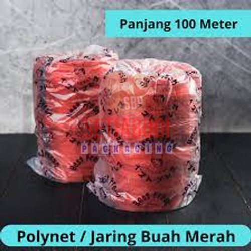 Murah rajut polynet jaring buah / Polinet Roll – Rambang / Jaring Salak - 1 Rol 100m