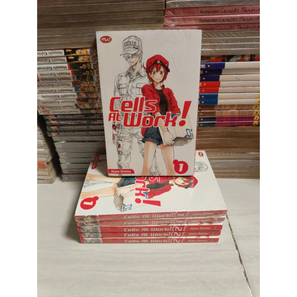 Komik Cells at Work vol 1 2