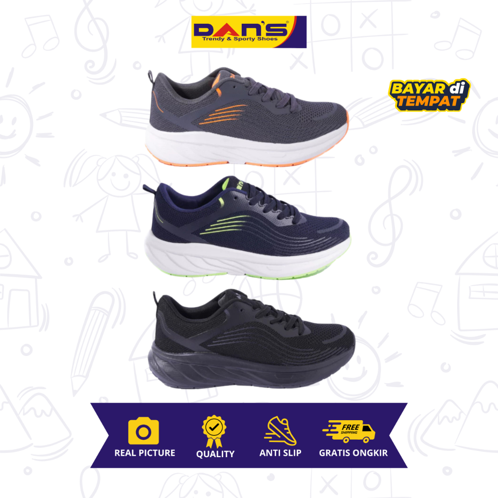 Sepatu Dans Dewasa Hubbel Sepatu Sneakers Pria