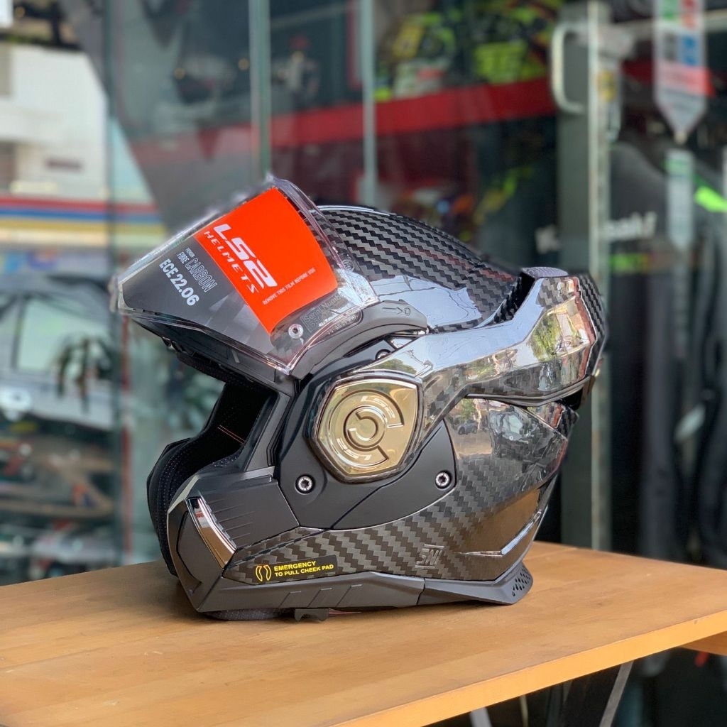 HELM LS2 ADVANT CARBON MODULAR