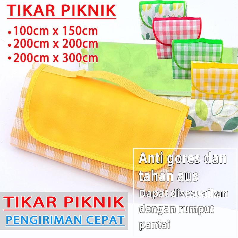 [Barang spot]  tikar piknik lipat anti air tikar piknik lipat jumbo tikar piknik anti air karpet pik