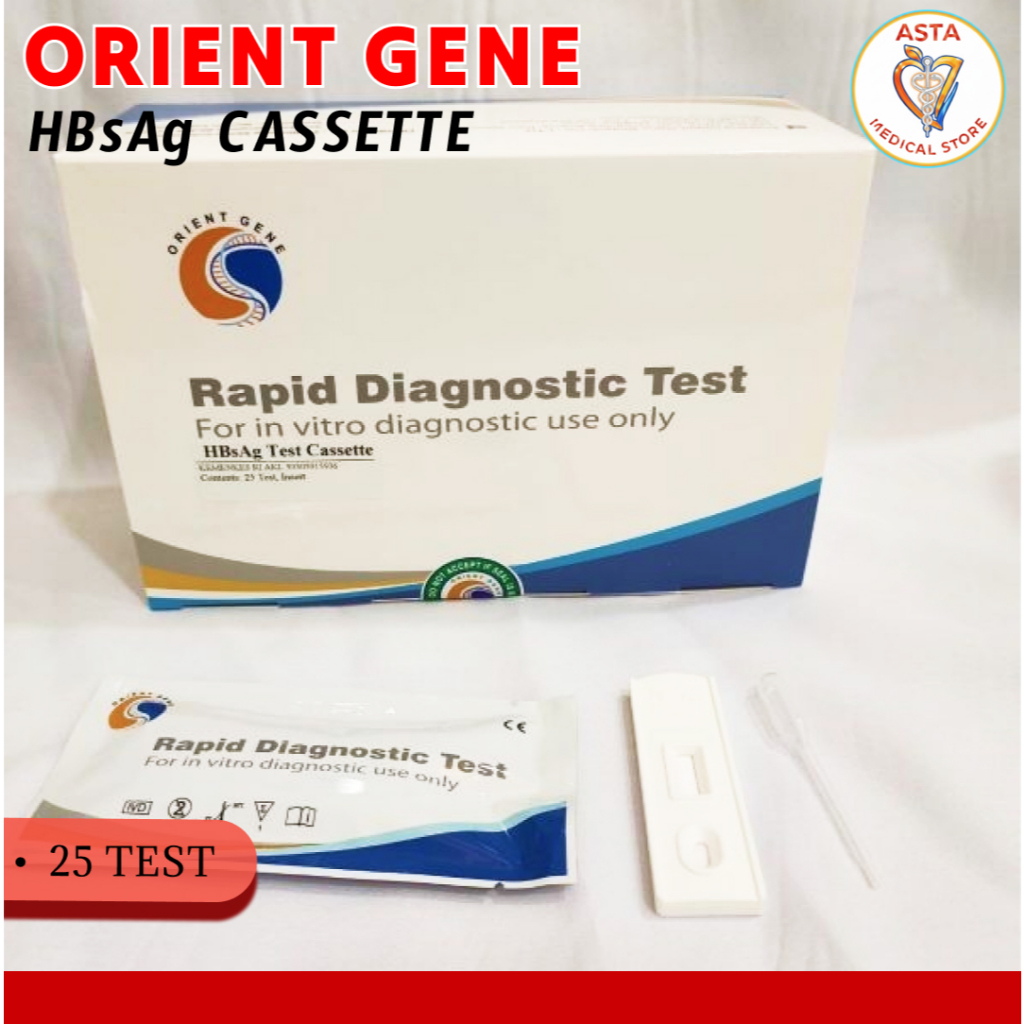 ORIENT GENEAlat Test HBsAg Cassete Orient / Hbsag Strip Test