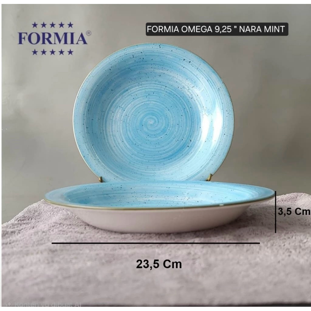 Piring Estetik Formia harga 6 pcs