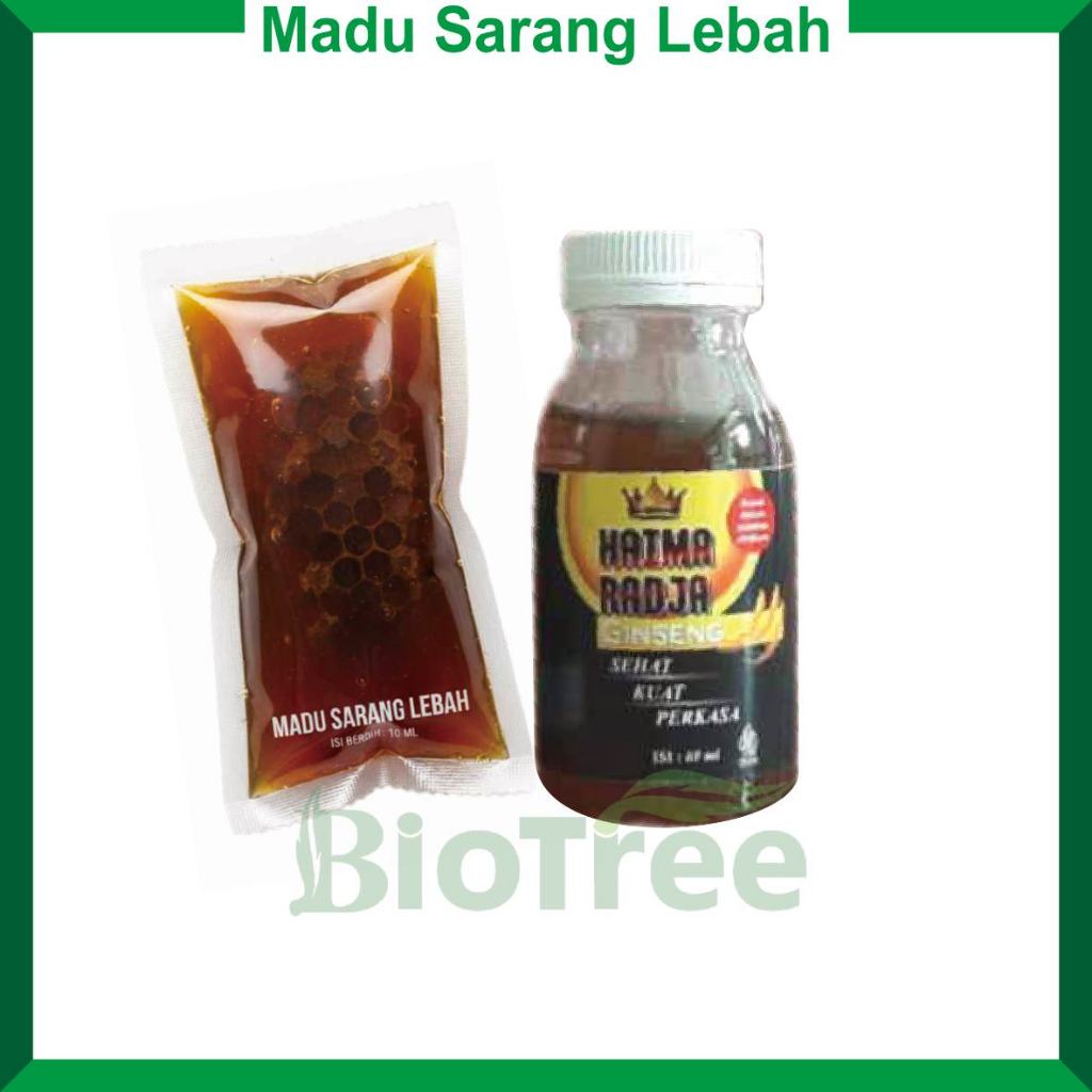 Madu Sarang Lebah – Stamina Alami Pria Kuat Fokus Tahan Lama Sachet 10ml