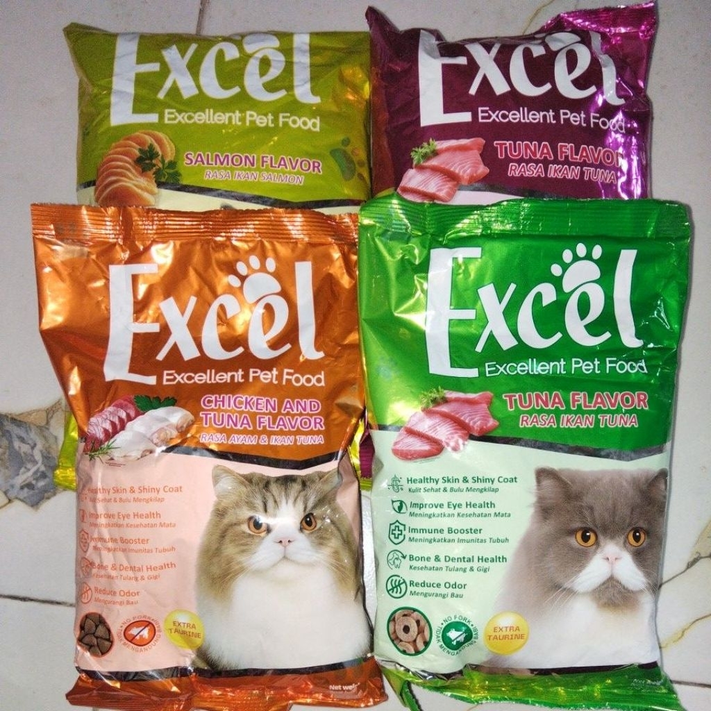 Excel pakan kucing