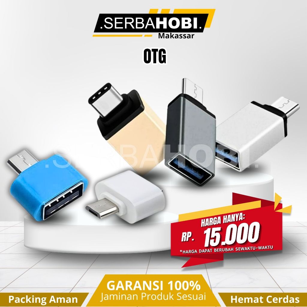 OTG - OTG Type C - OTG Micro USB - SAMBUNGAN USB