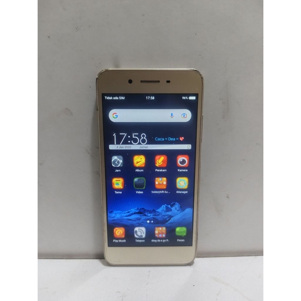 HP VIVO Y53 1606 RAM 2/16GB HANDPHONE SECOND ANDROID MURAH NORMAL SIAP PAKAI