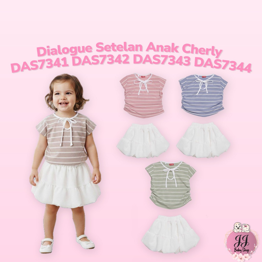 Dialogue Setelan Anak Cherly DAS7341 DAS7342 DAS7343 DAS7344