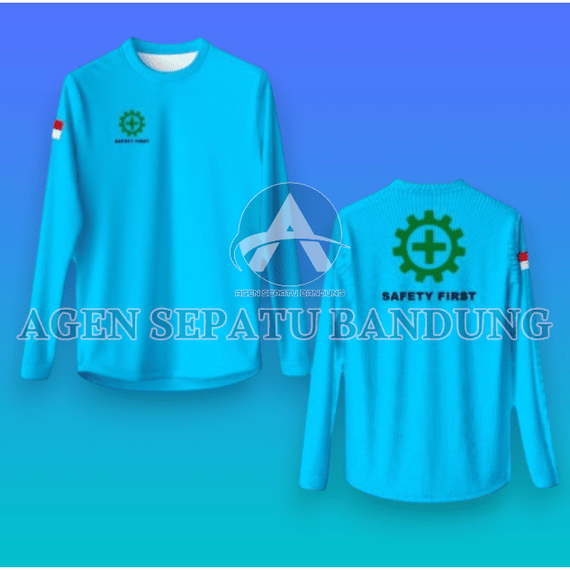 Kaos Jersey Safety Fullprinting / Kaos Safety Fullprint / Safety Lengan Panjang