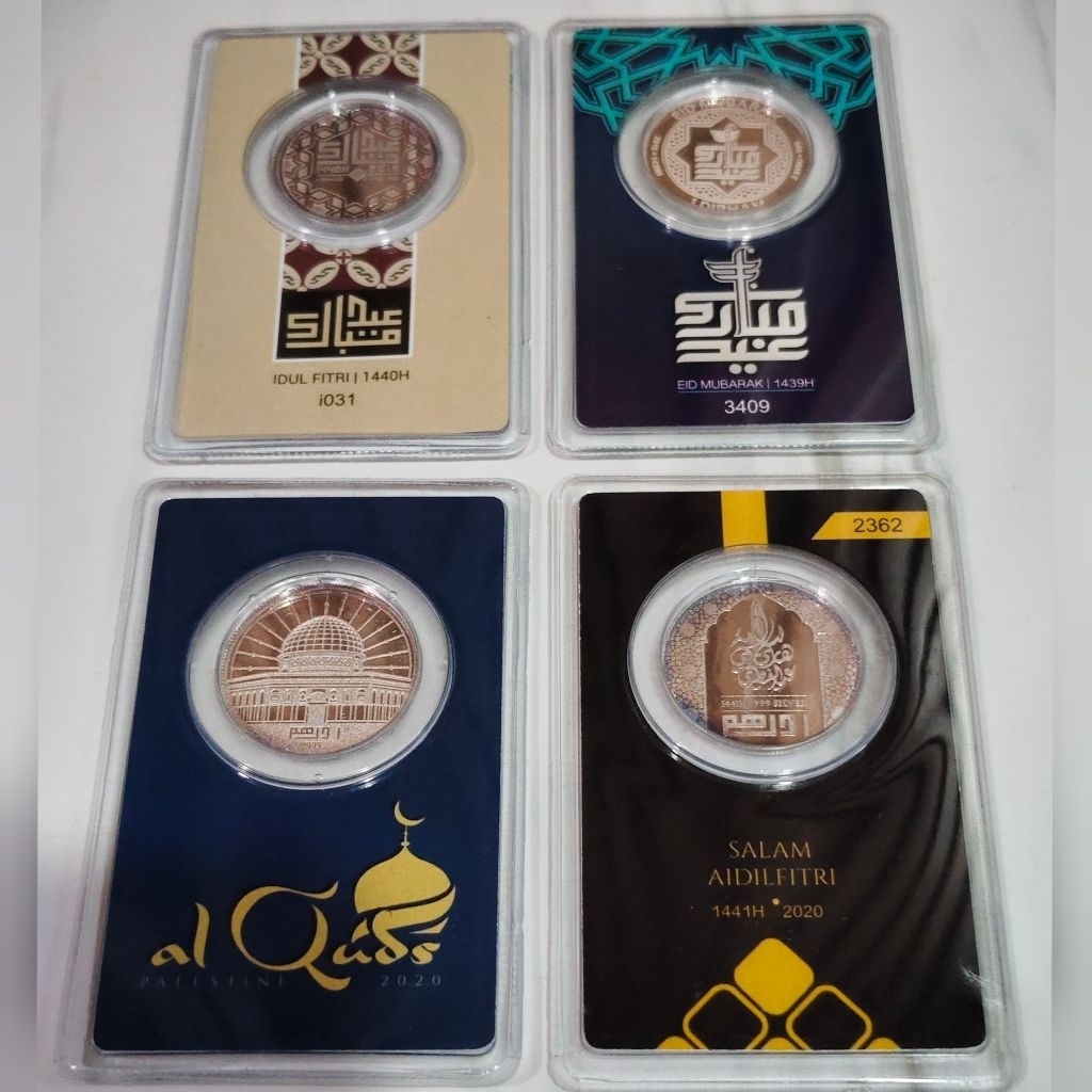 Koleksi 1 Dirham Perak Silver NUBEX