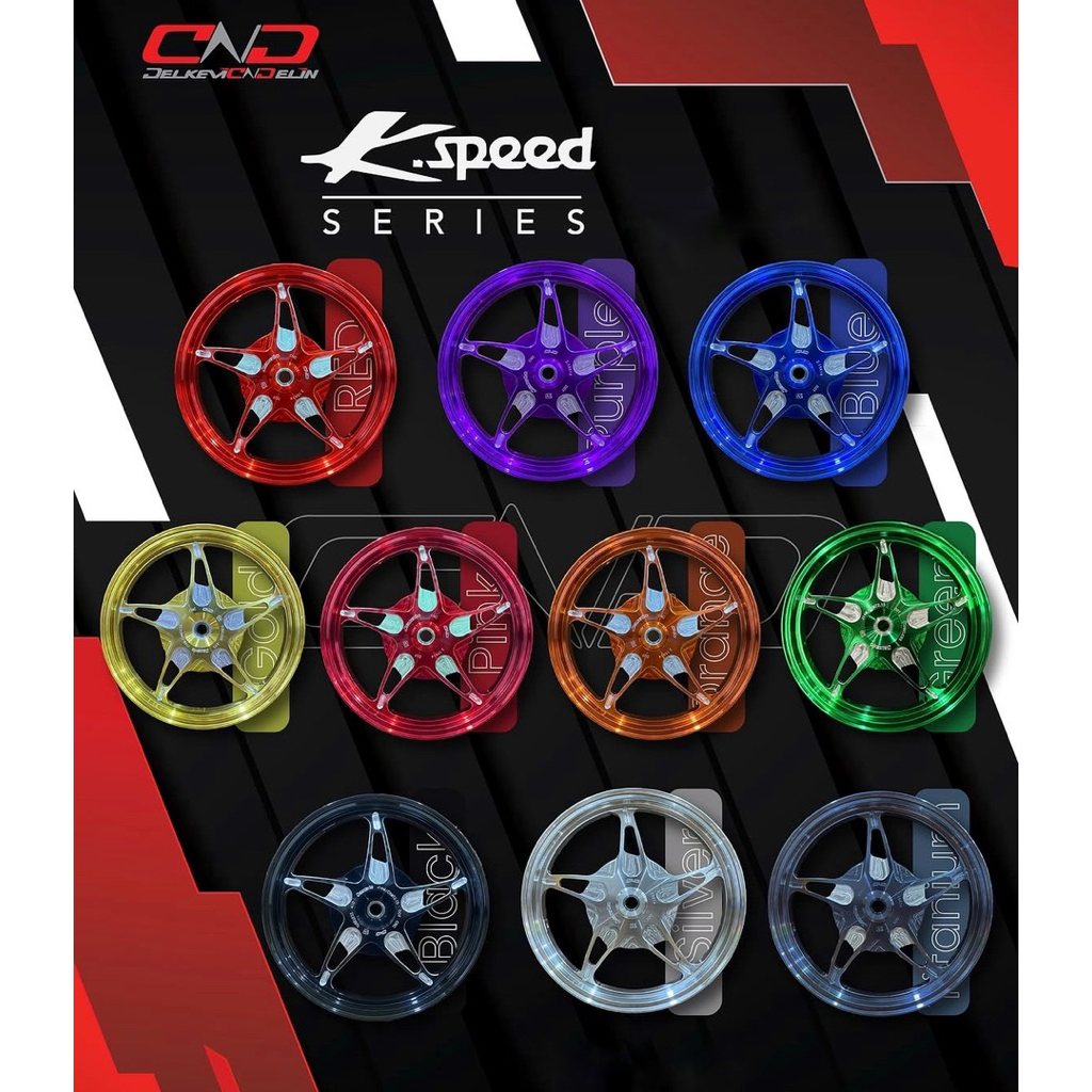 Velg Delkevic K Speed bintang laut ring 14