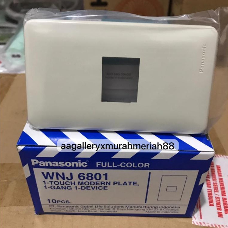 FRAME PAPAN LUBANG SAKLAR STOP KONTAK PANASONIC WNJ6801/6802/6803 MODEL LAMA