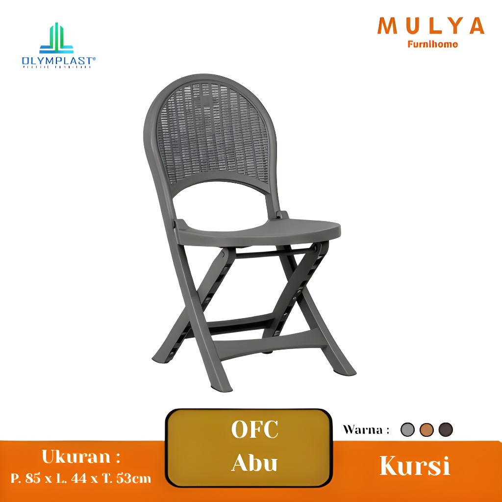 Kursi Lipat Plastik Olymplast/Olymplast Folding Chair/ OFC