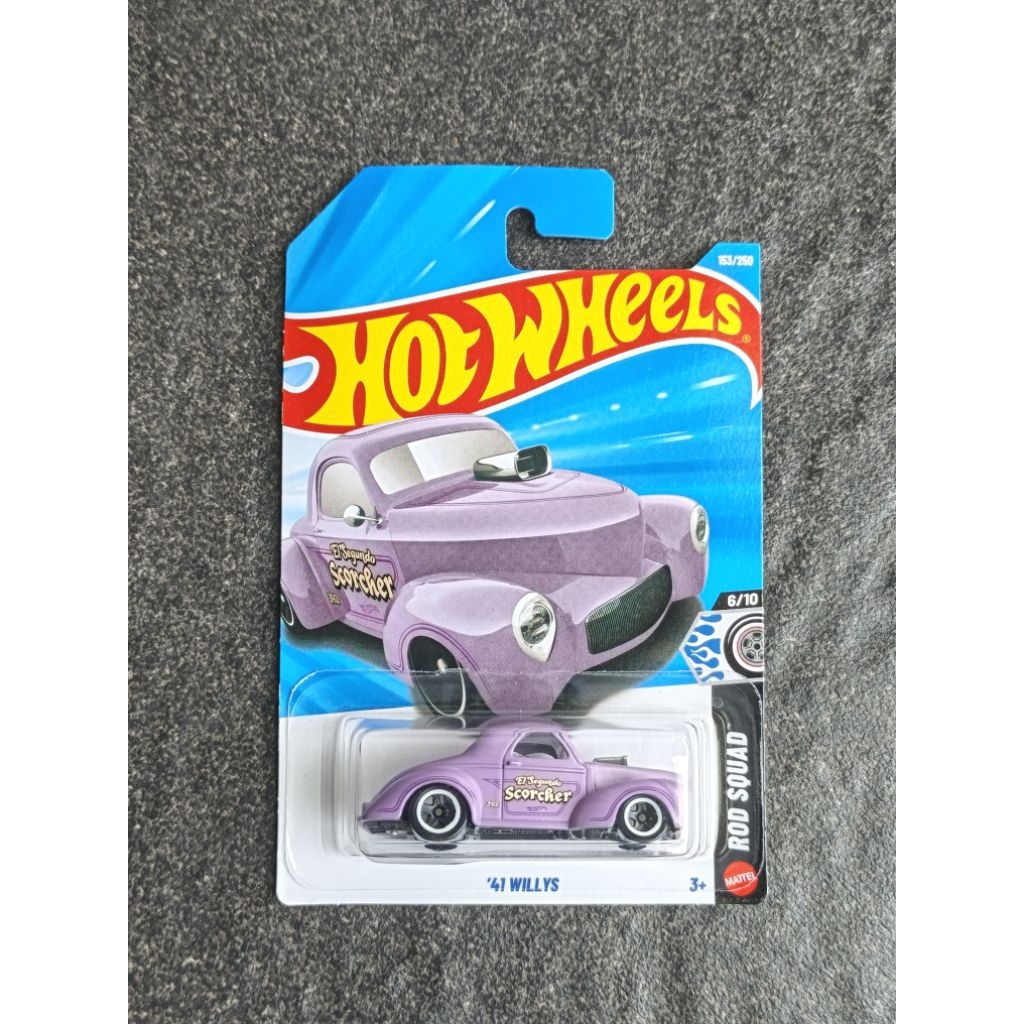 Hot wheels 41 willys ungu
