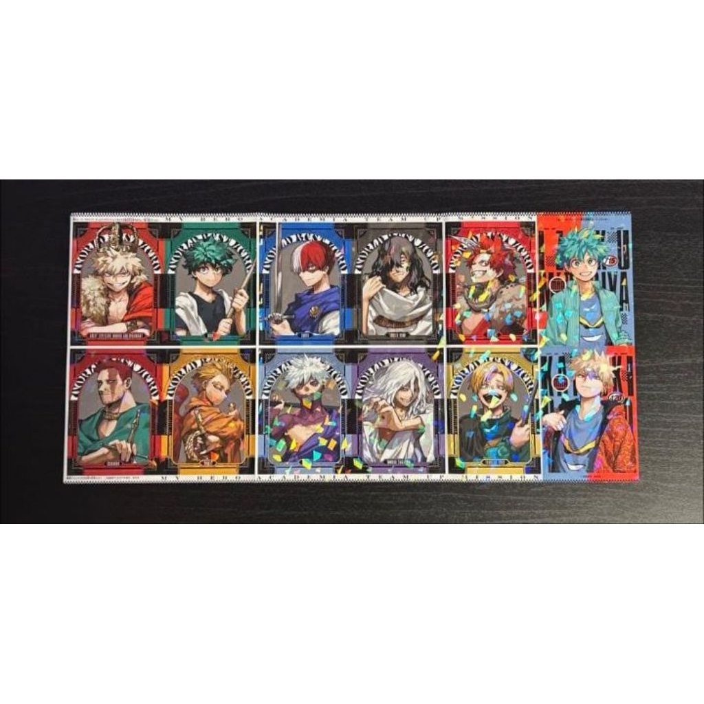 Sticker My Hero Academia Benefit Saikyou Jump Edisi Januari 2026