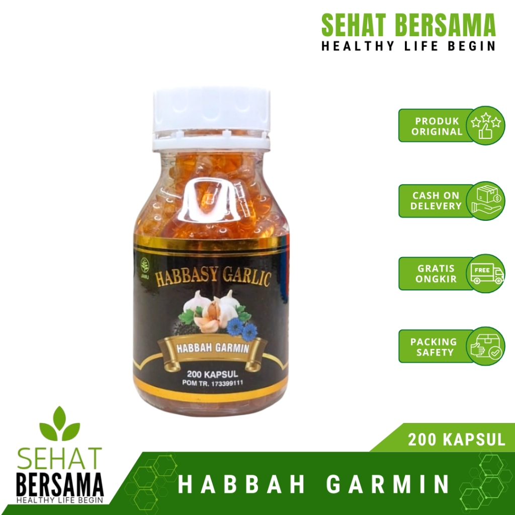 Habbasyi Garlic | Habbatusauda | Habba Garmin | Habbasyi Habbatusauda