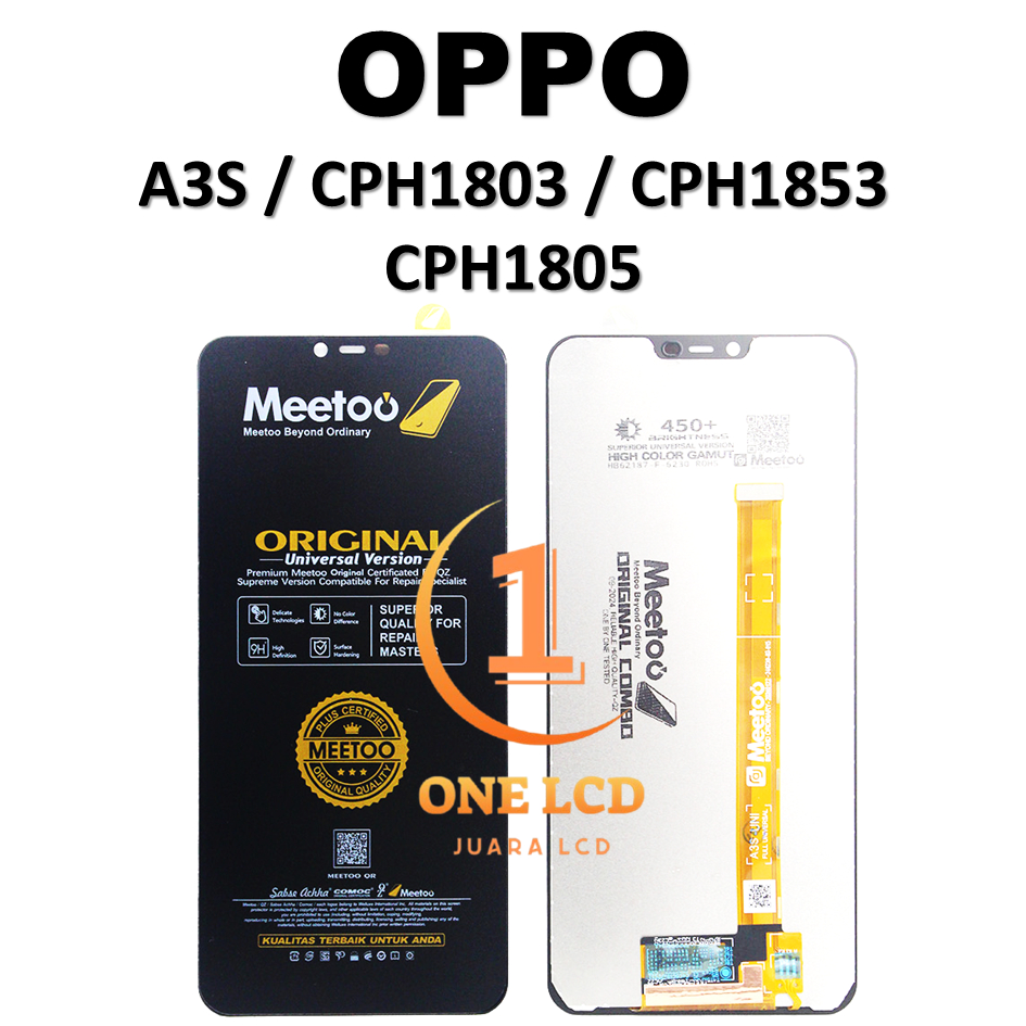LCD TOUCHSCREEN A3S / CPH1803 / CPH1853 / CPH1805 ORIGINAL 100%