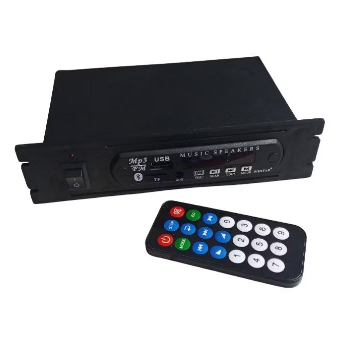 Modul MP3 Bluetooth dengan USB dan Radio, Mudah Digunakan