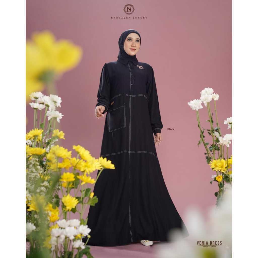 Venia Dress Nadheera Luxury Rayon Premium