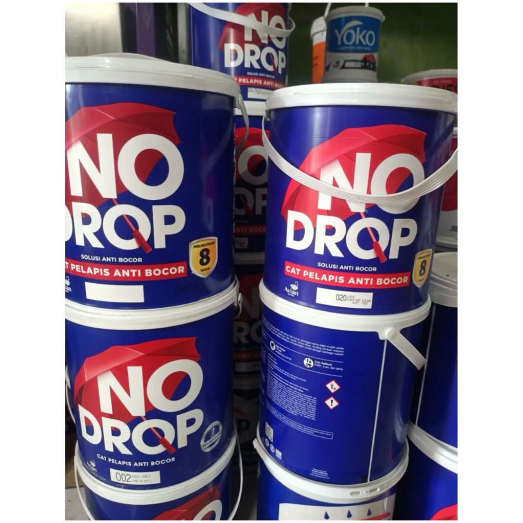 cat no drop 4kg putih