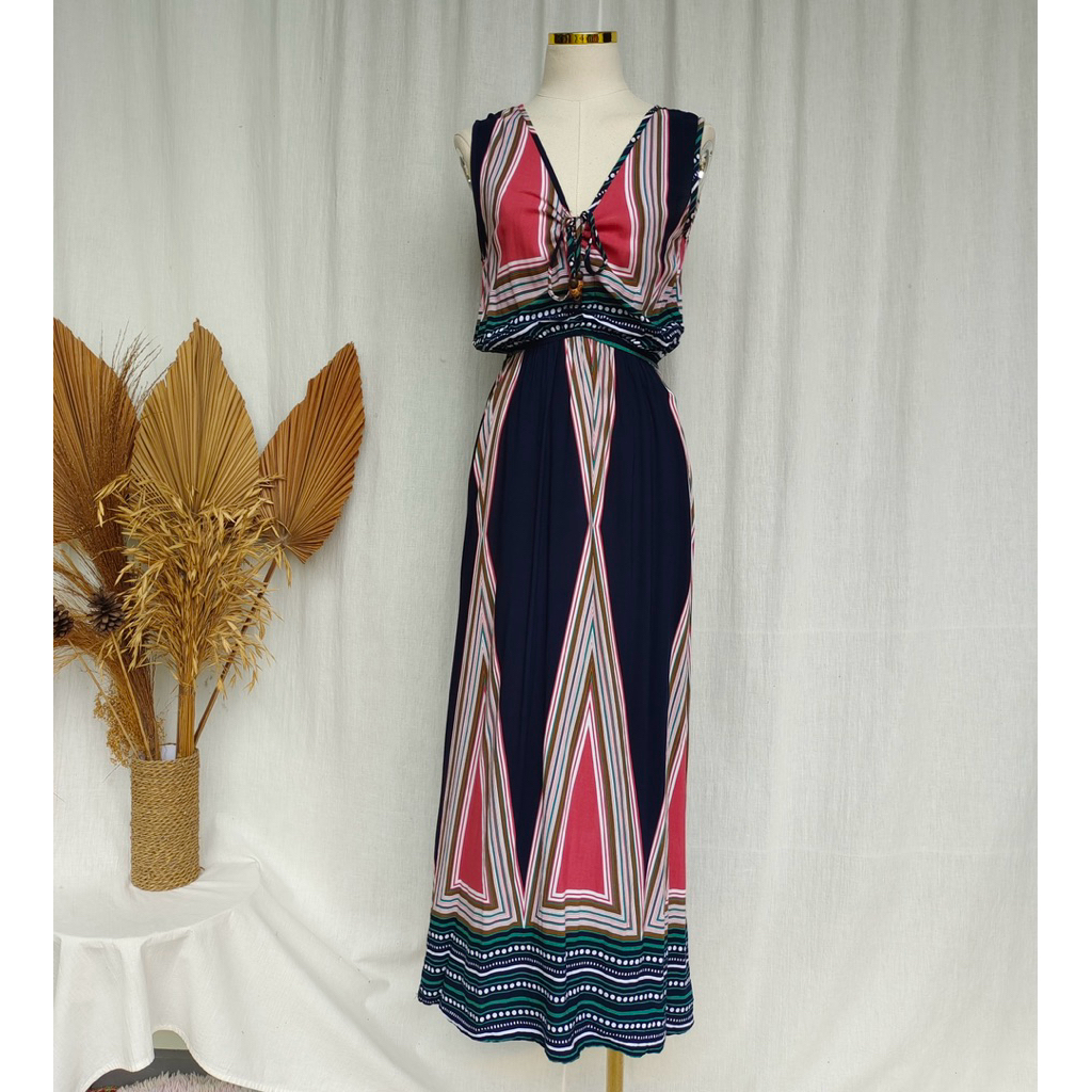Bohemian Ethnic Style Cotton Dress