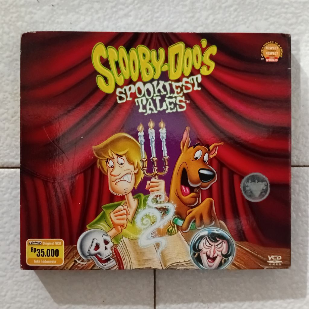 VCD Scooby Doo's Spookiest Tales (2006) Teks Indonesia Original Warner Bros Pictures VideoCD Mulus