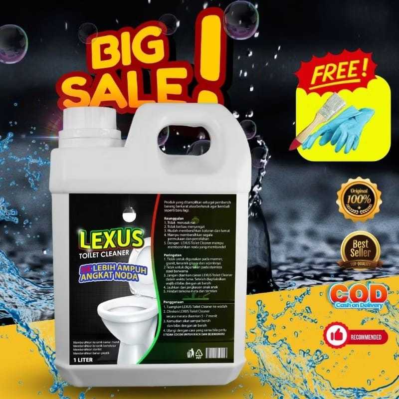 SONIC CLEANER Pembersih Noda Bekas Semen Lexus 1000m