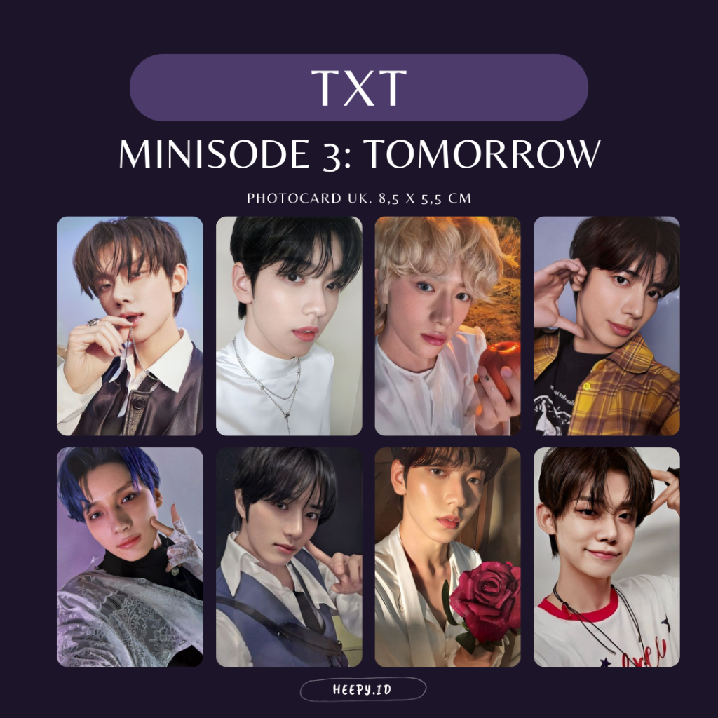 [TXT] UNOFFICIAL PHOTOCARD TXT TOMMOROW