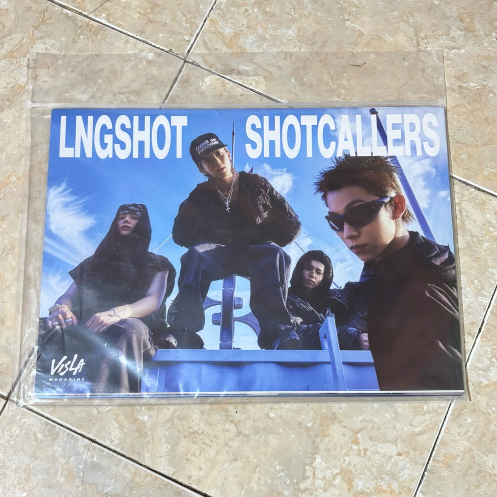(ready rumah) album lngshot shot callers magazine vers only non pob