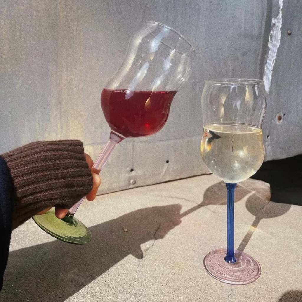 Flynn Handmade Wine Glass - Glass Wine