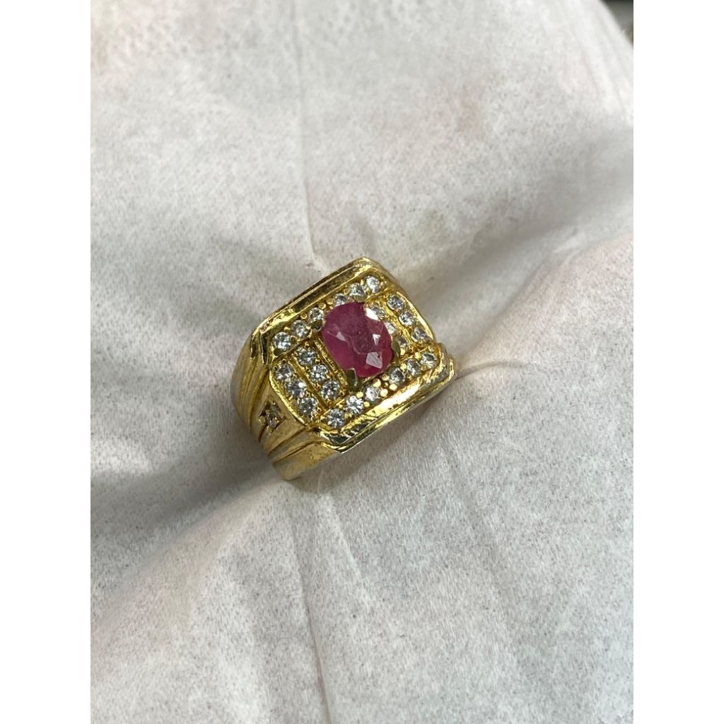 cincin ruby daging madagascar